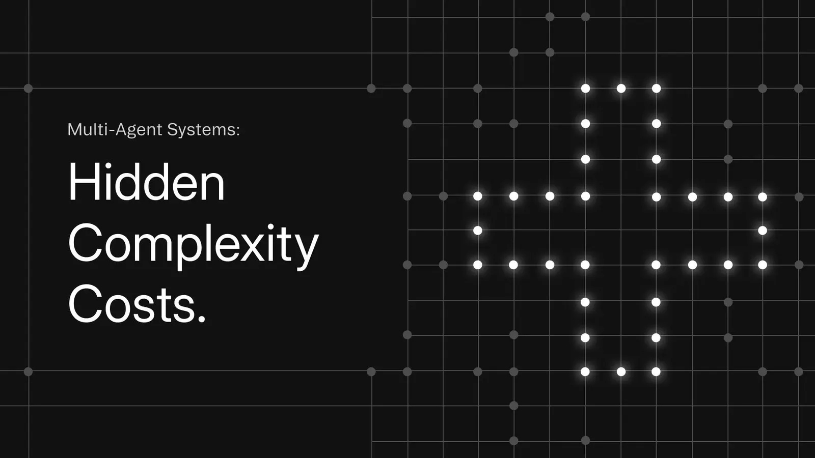 The hidden complexity tax: Problems with generalist multi-agent frameworks