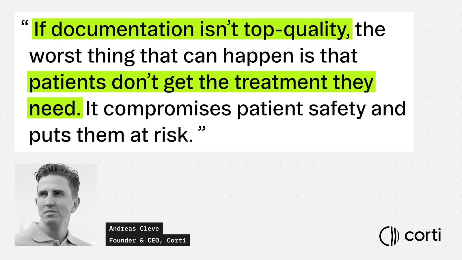 Poor documentation could unravel the healthcare system as we know it