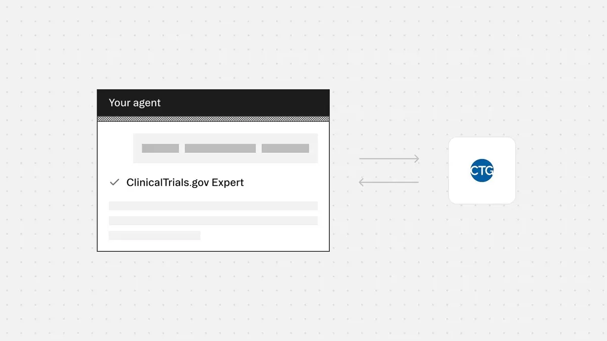 Clinical Trials connected to your agent