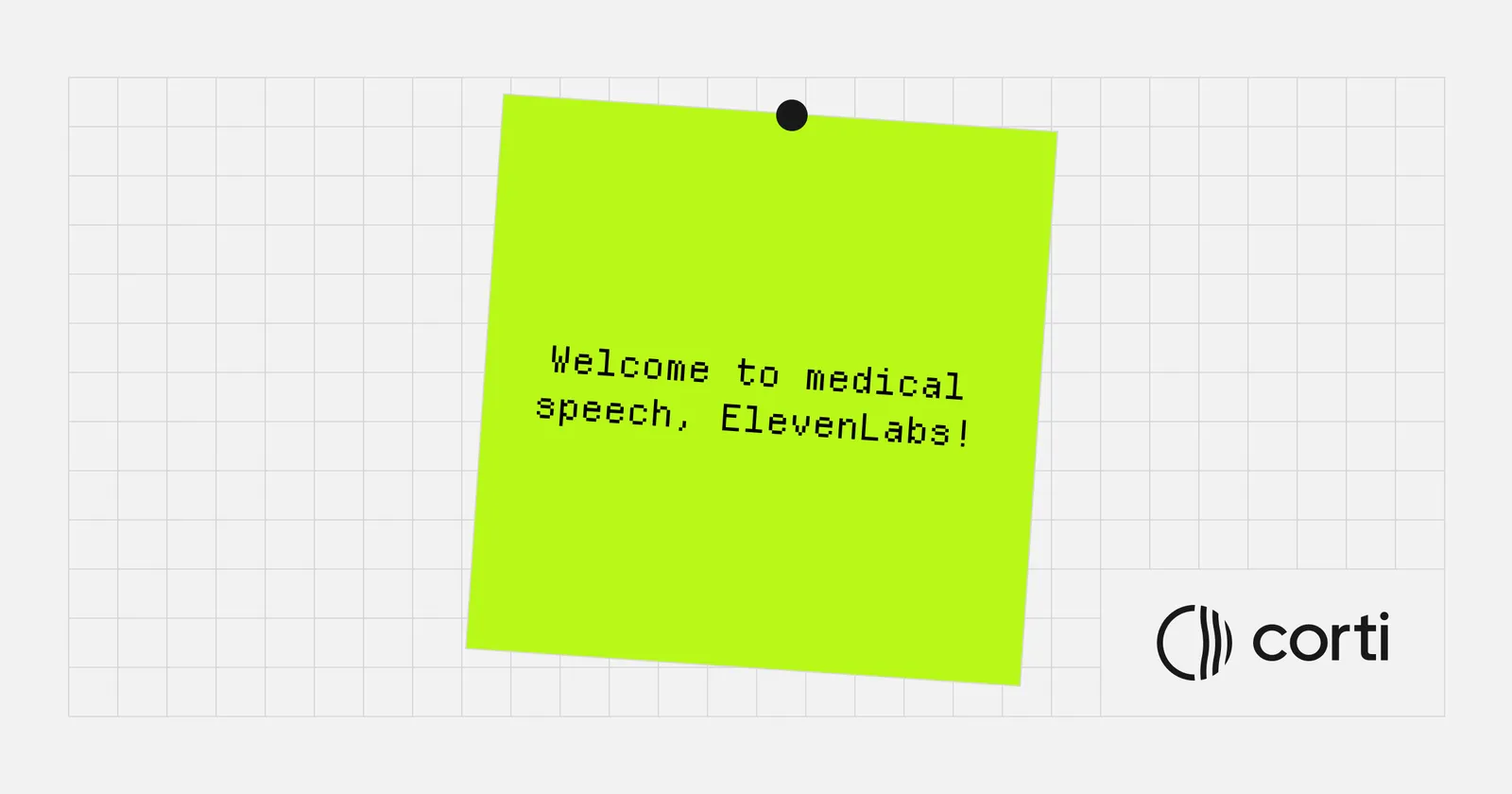 Welcome to medical speech, ElevenLabs